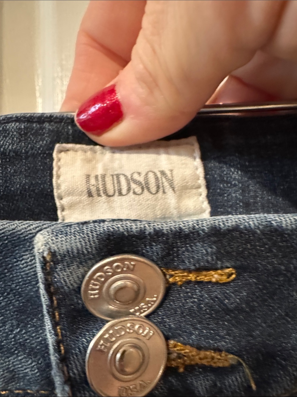 Hudson Collin skinny jeans size 29 - Picture 3 of 4